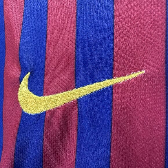 Nike Lionel Messi FC Barcelona 2018 Medium Jersey Embroidered Patches - See Info - Picture 13 of 16